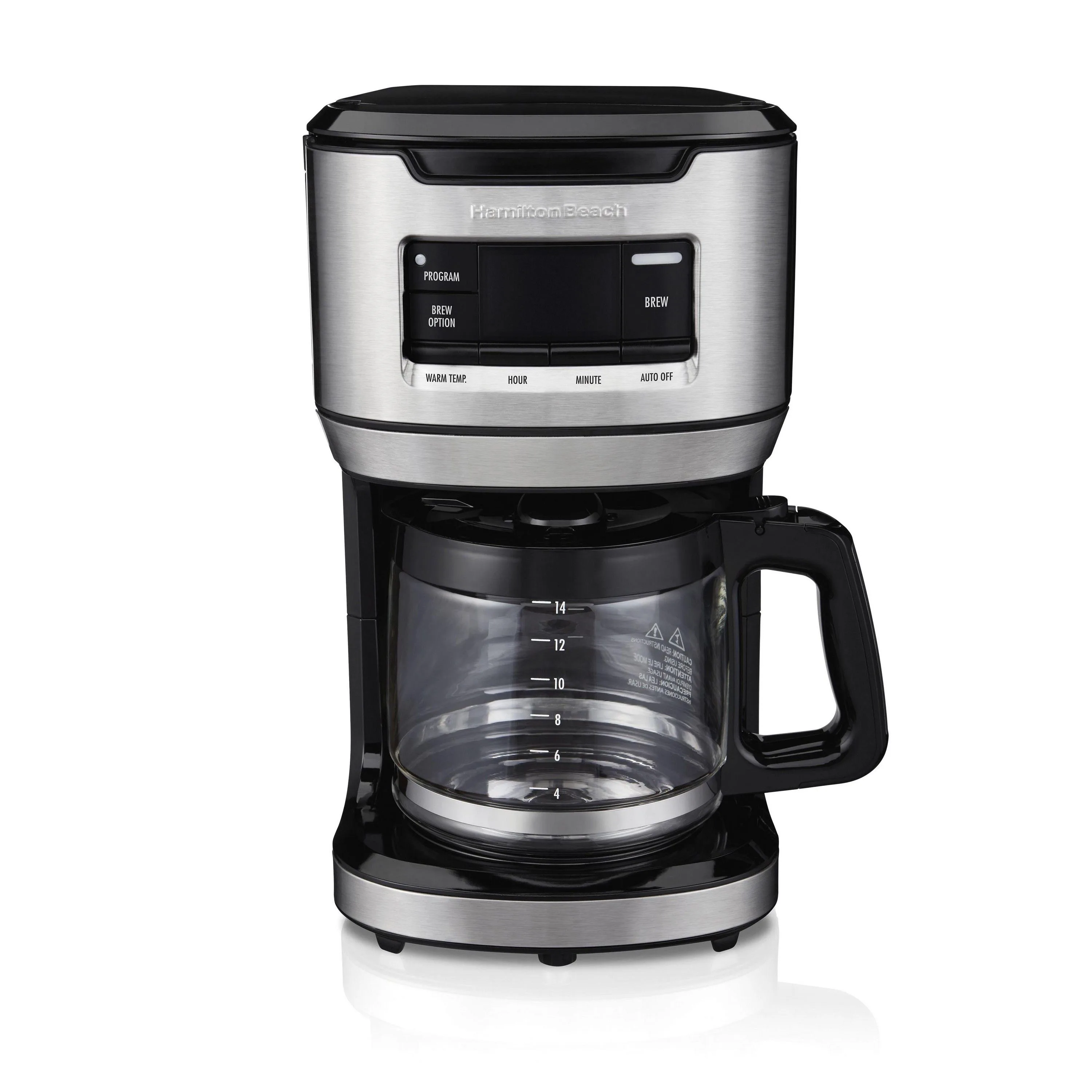 Hamilton Beach® 14-Cup Programmable Front Fill Coffeemaker