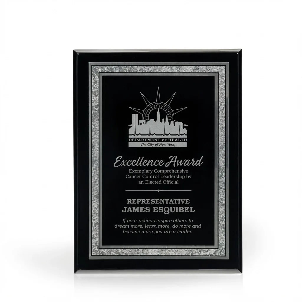 Gregor Black Piano Plaque, view 5