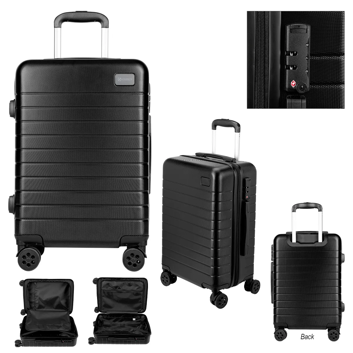 Stratus 22" Hardside Carry-on Suitcase view 2