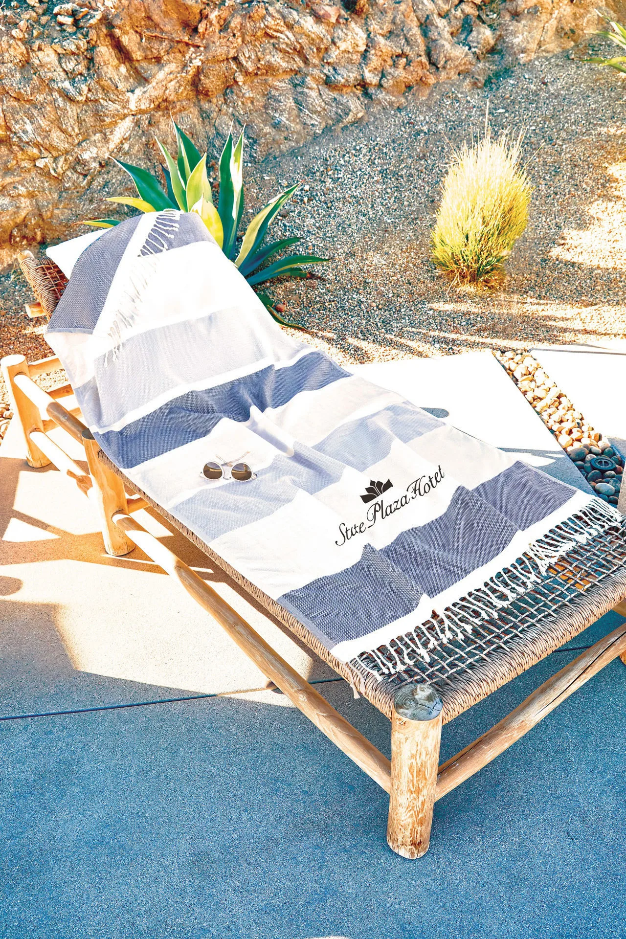 Bennett Broad Stripe Beach Towel view 2