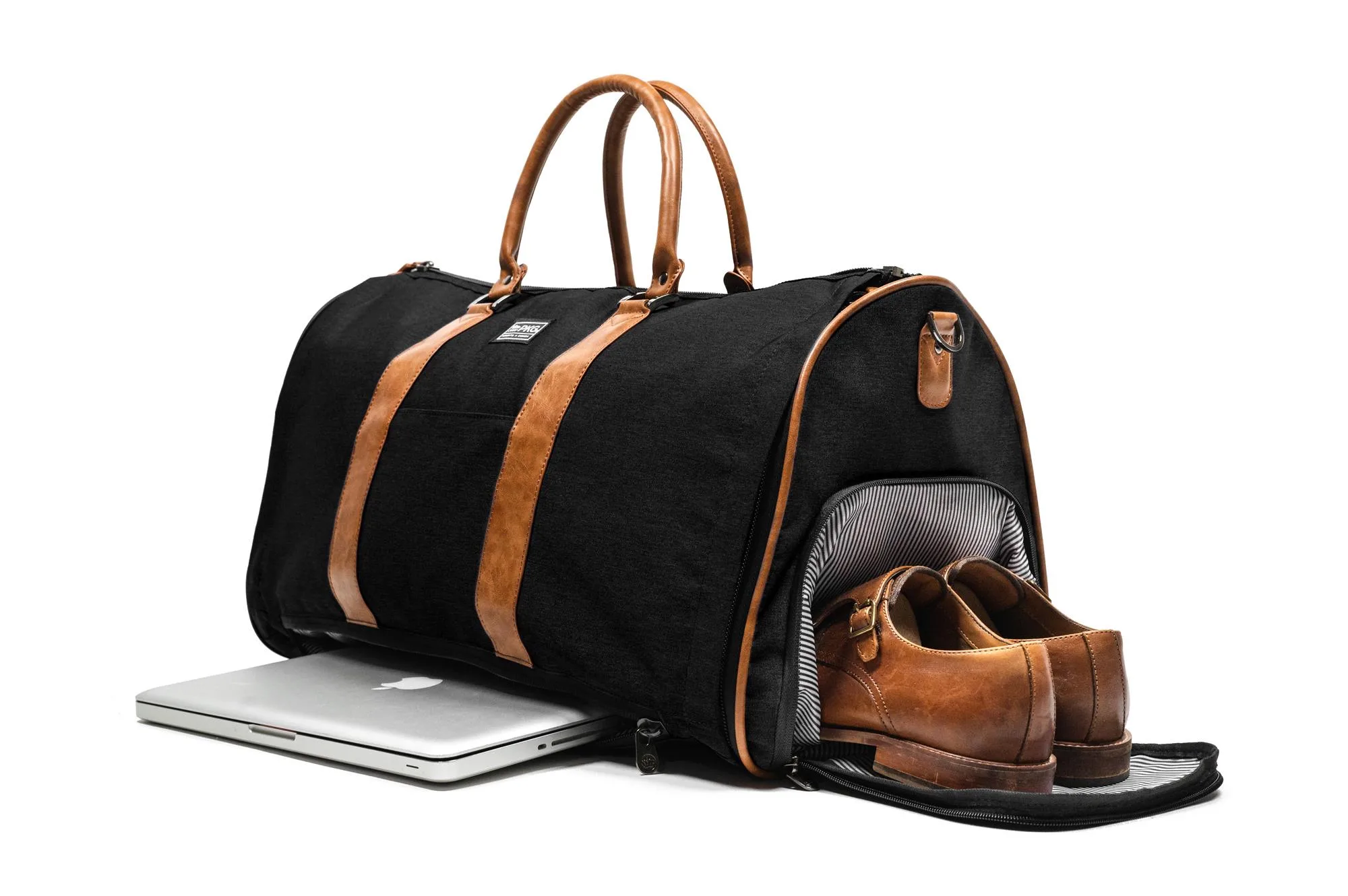 PKG Rosedale Ii Duffel Garment Bag - Black/Tan