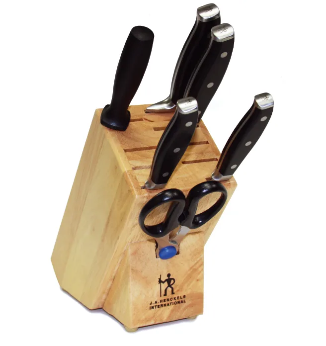 JA Henckels Forged Premio 7-Piece Knife Block Set
