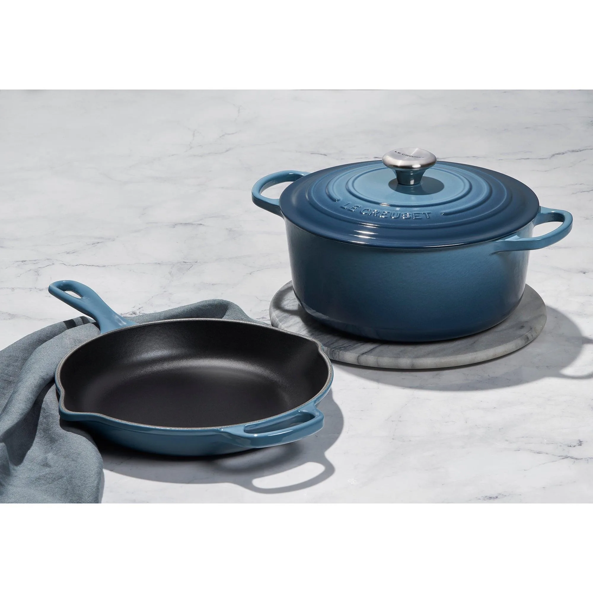 Le Creuset 3Pc Signature Cast Iron Cookware Set Marseille