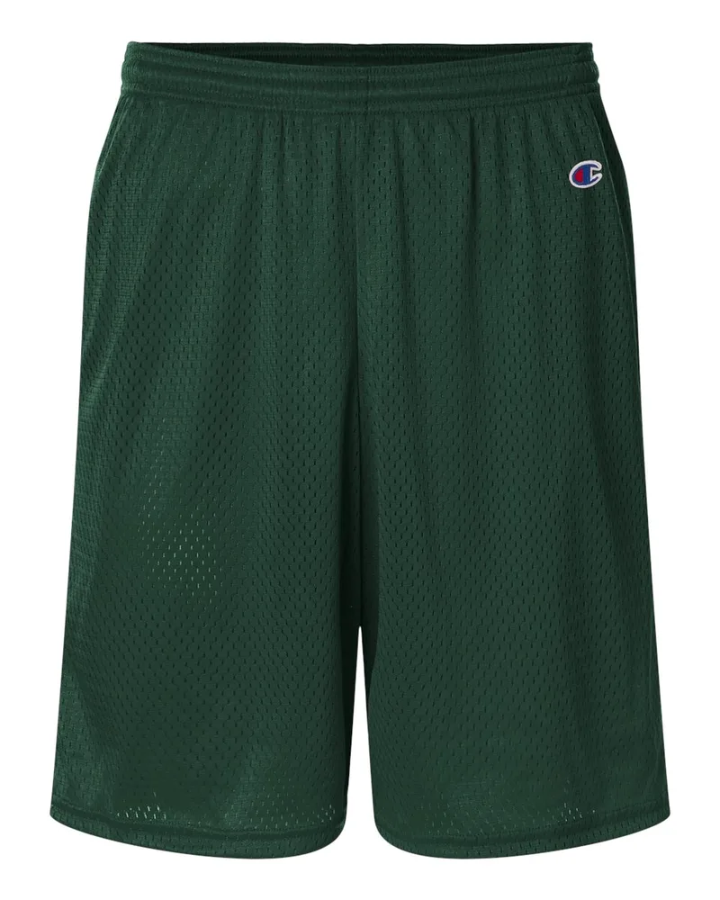 Champion® 9'' Unisex Polyester Mesh Shorts w/Pockets view 3