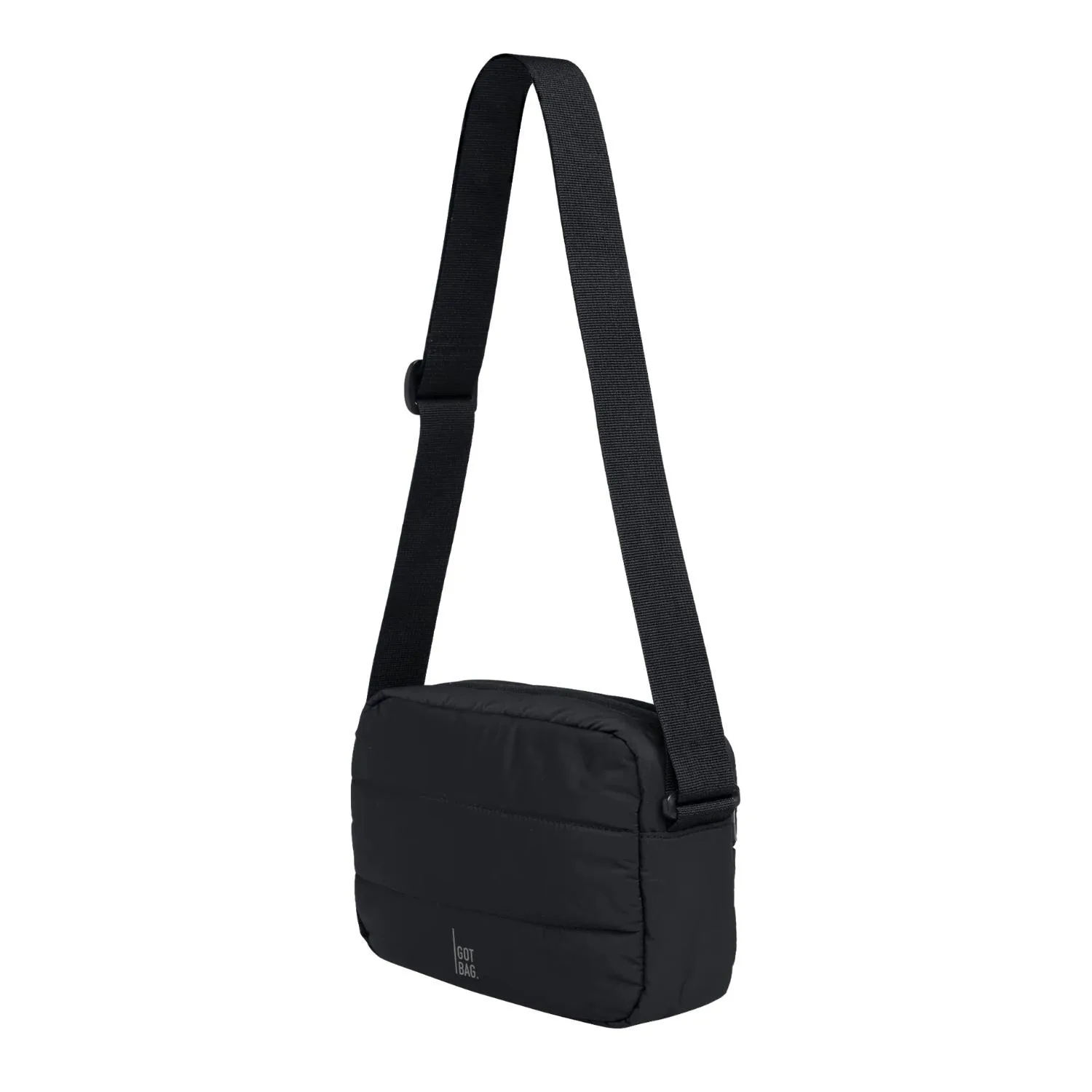 GOT BAG® Puffer – GOTS Certified Ocean Plastic Crossbody Bag view 5
