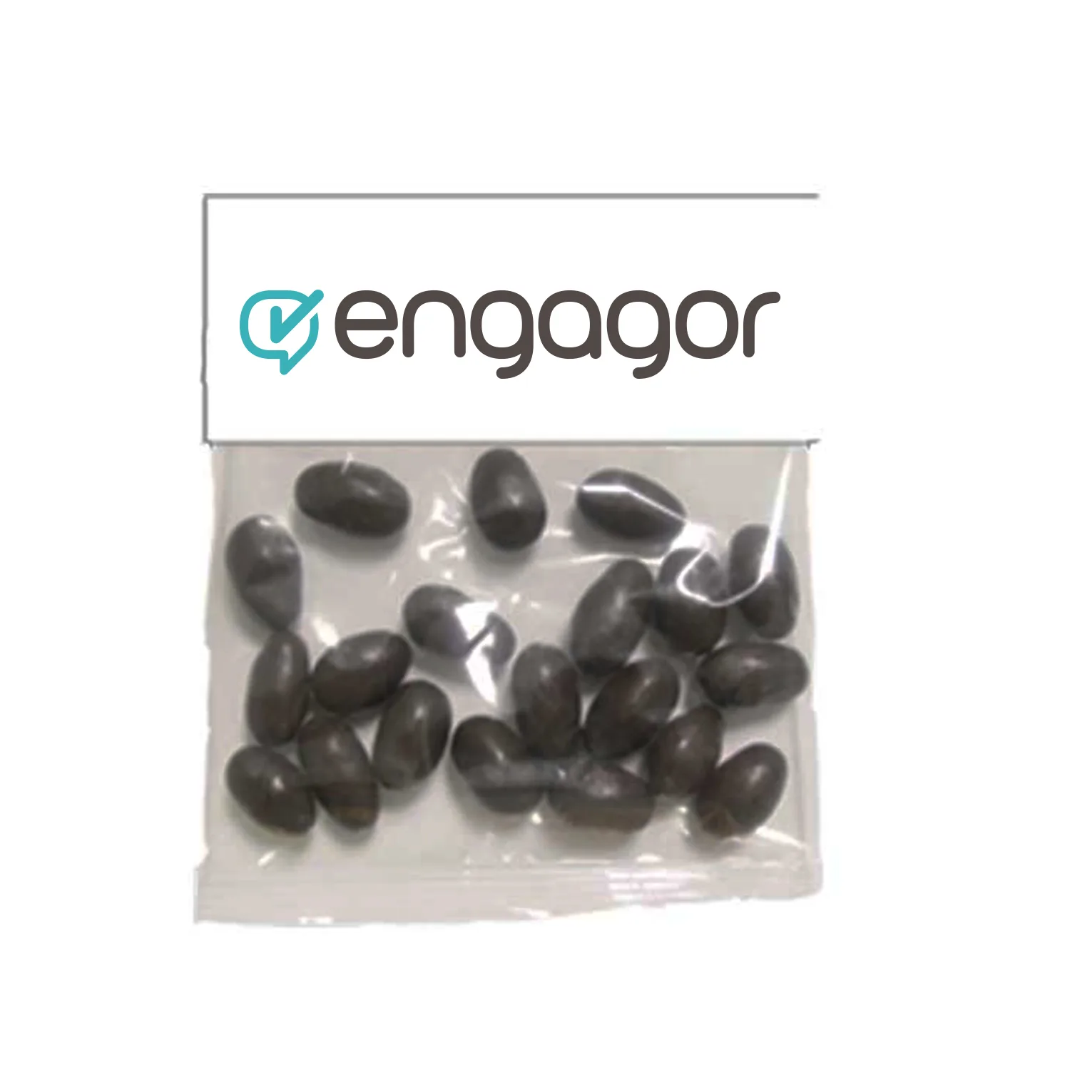 Large Header Bags Dark Chocolate Almonds