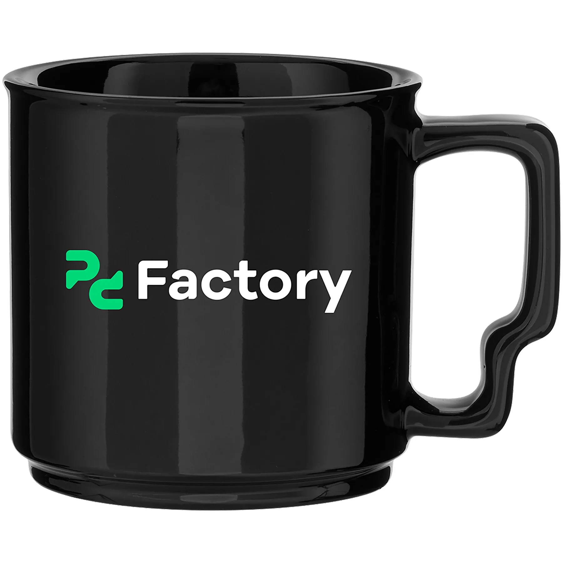 13 oz Quarry Ceramic Mug (Black)