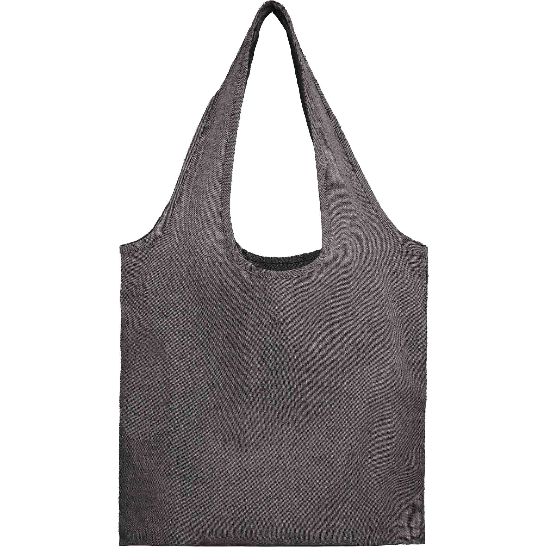 Recycled 5oz Cotton Twill Shopper Tote view 2