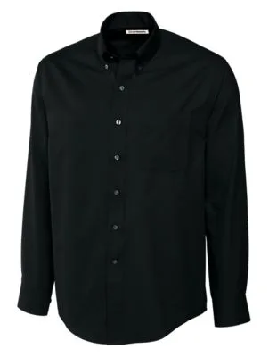 Cutter & Buck Epic Easy Care Fine Twill Mens Big and Tall Dress Shirt view 2