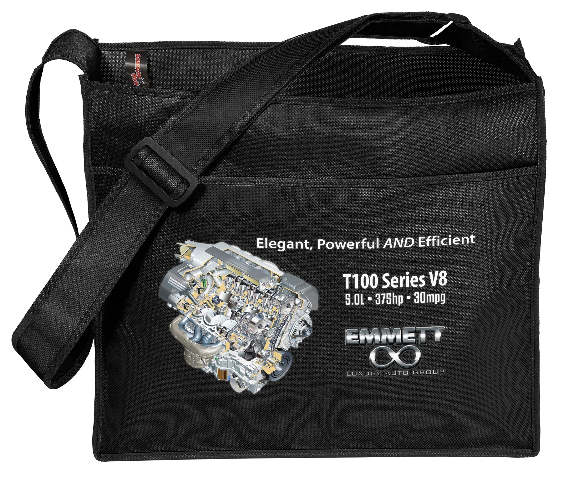 Elite™ - Non-Woven Tote - ColorVista (14" x 6" x 12")