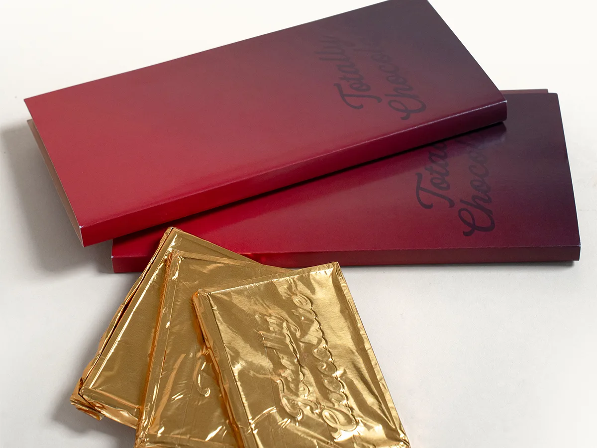 Deluxe Chocolate Storyteller with 3 Custom Engraved Chocolate Bars view 6