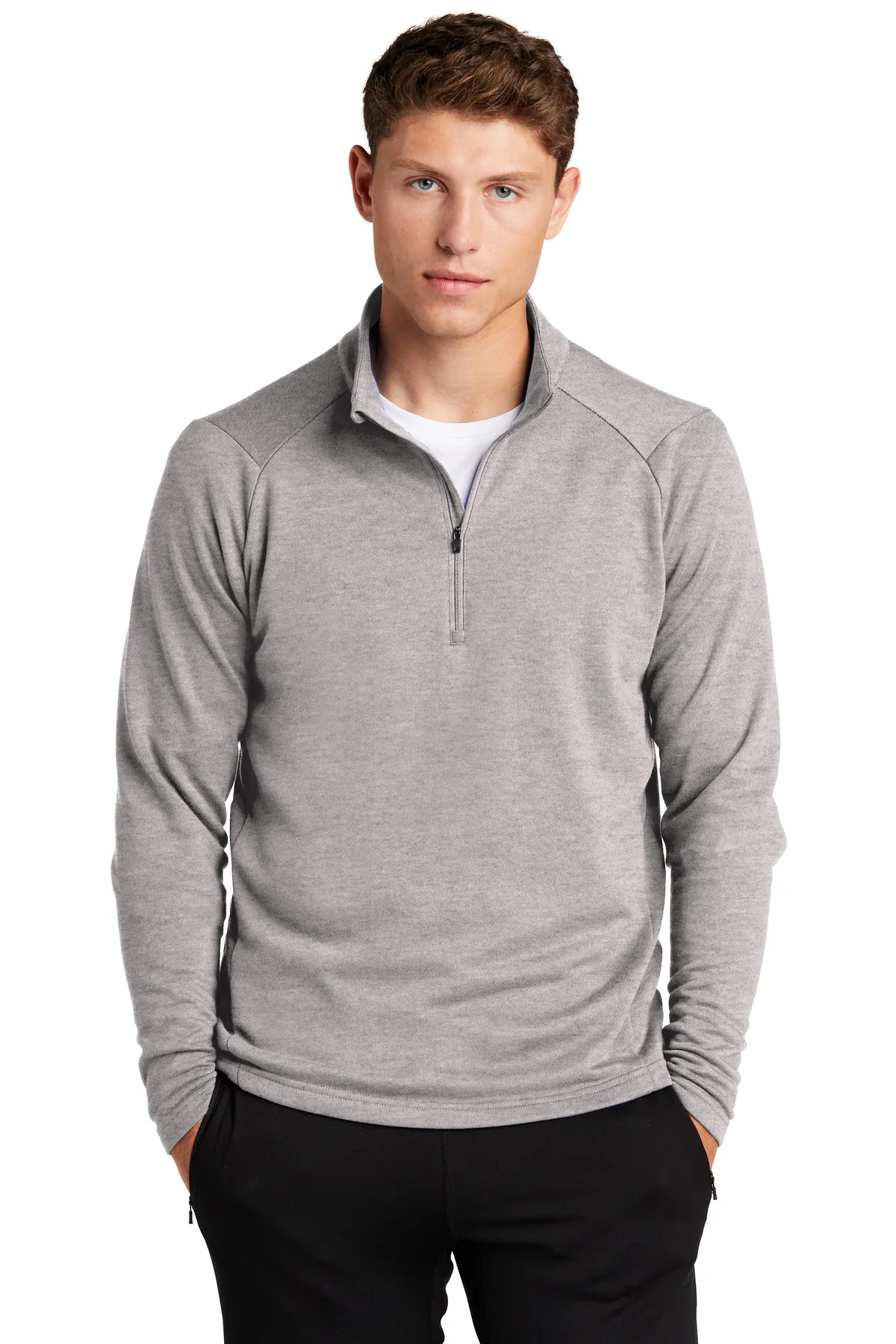 Sport-Tek ® Lightweight French Terry 1/4-Zip Pullover. view 3
