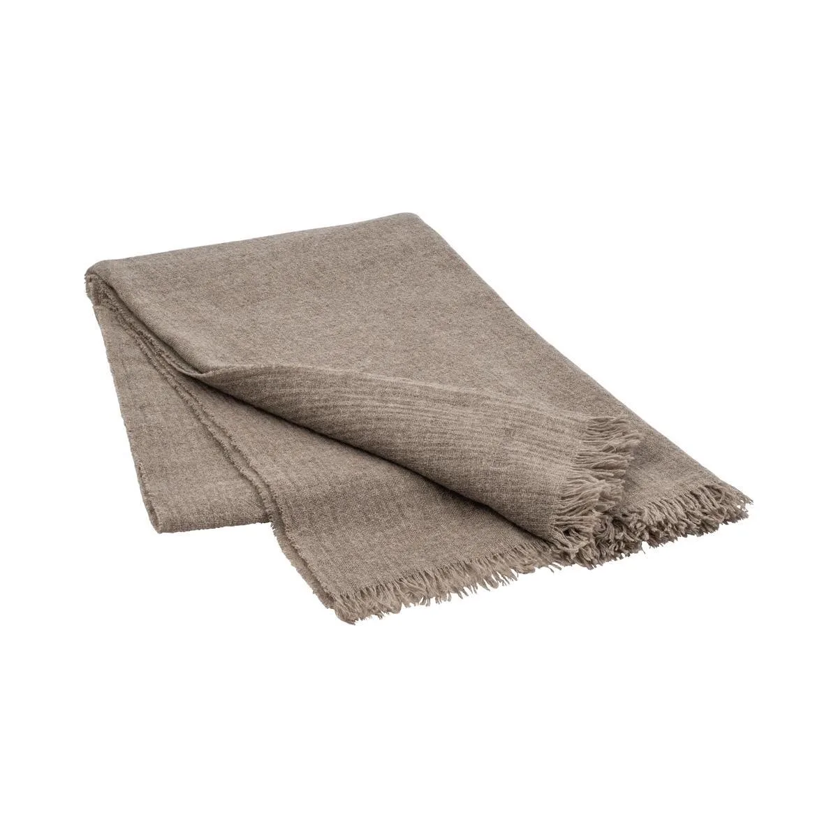 Blomus Merino Wool Throw - Fungi White