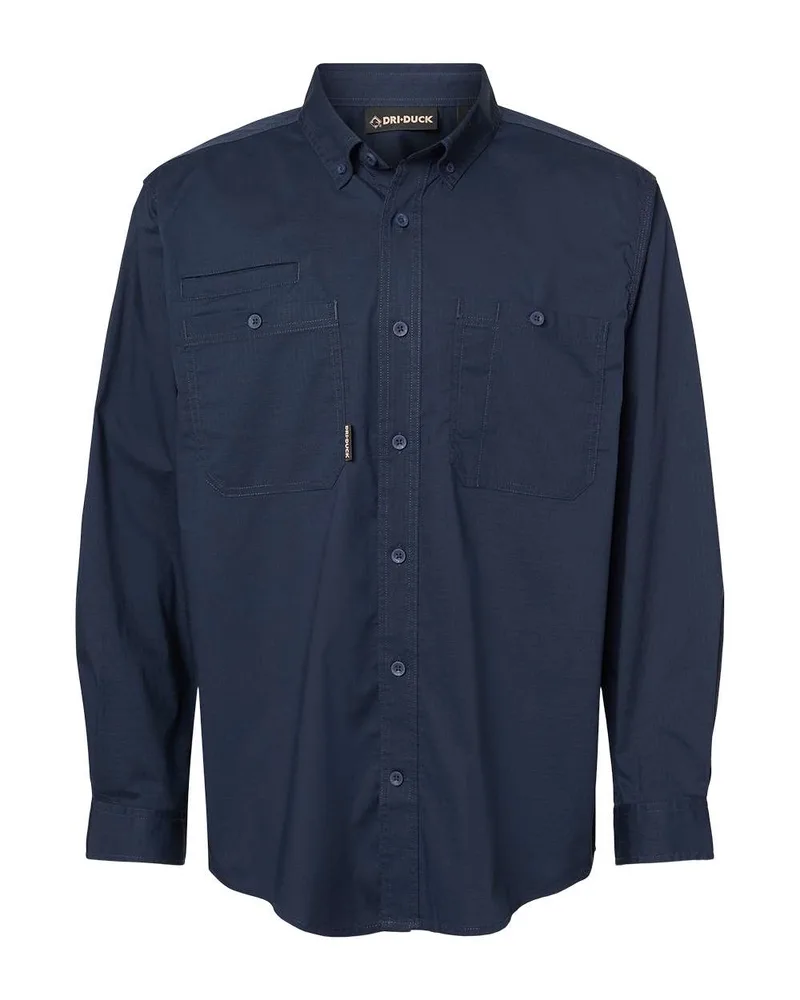 DRI DUCK® Men's Craftsman Woven Long Sleeve Shirt view 3