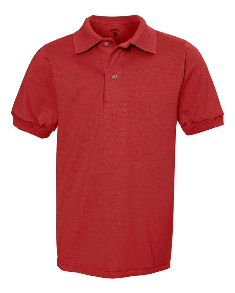 Jerzees® Youth SpotShield™ 50/50 Polo view 7