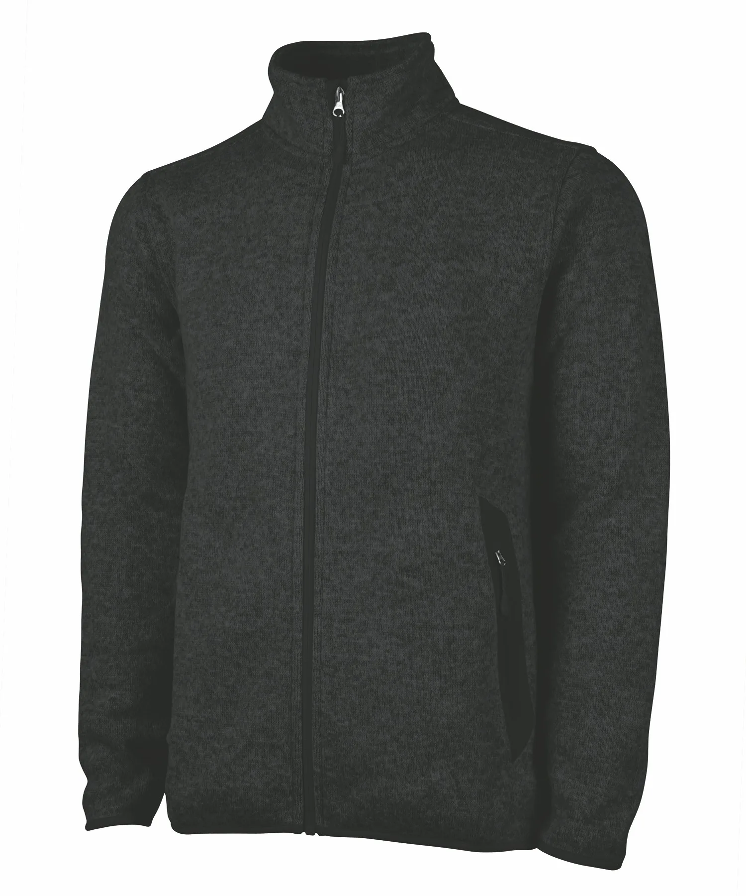 Men's Heathered Fleece Jacket view 5