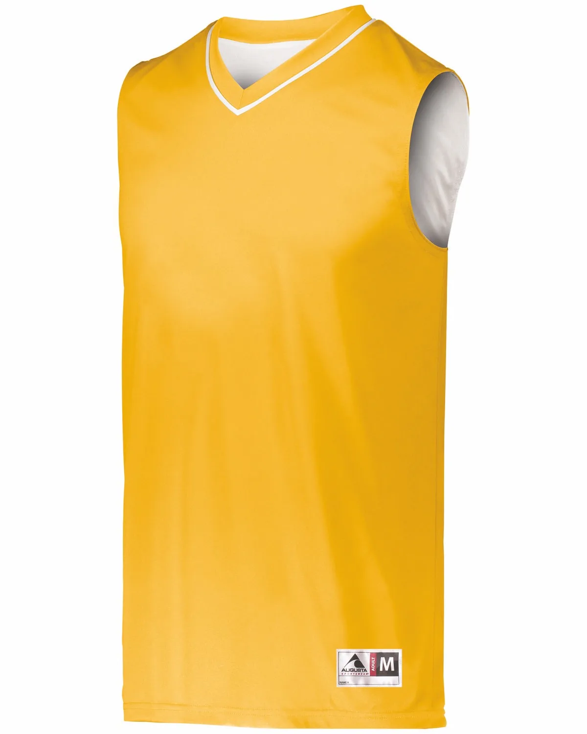 Augusta Adult Reversible Two-Color Sleeveless Jersey view 4