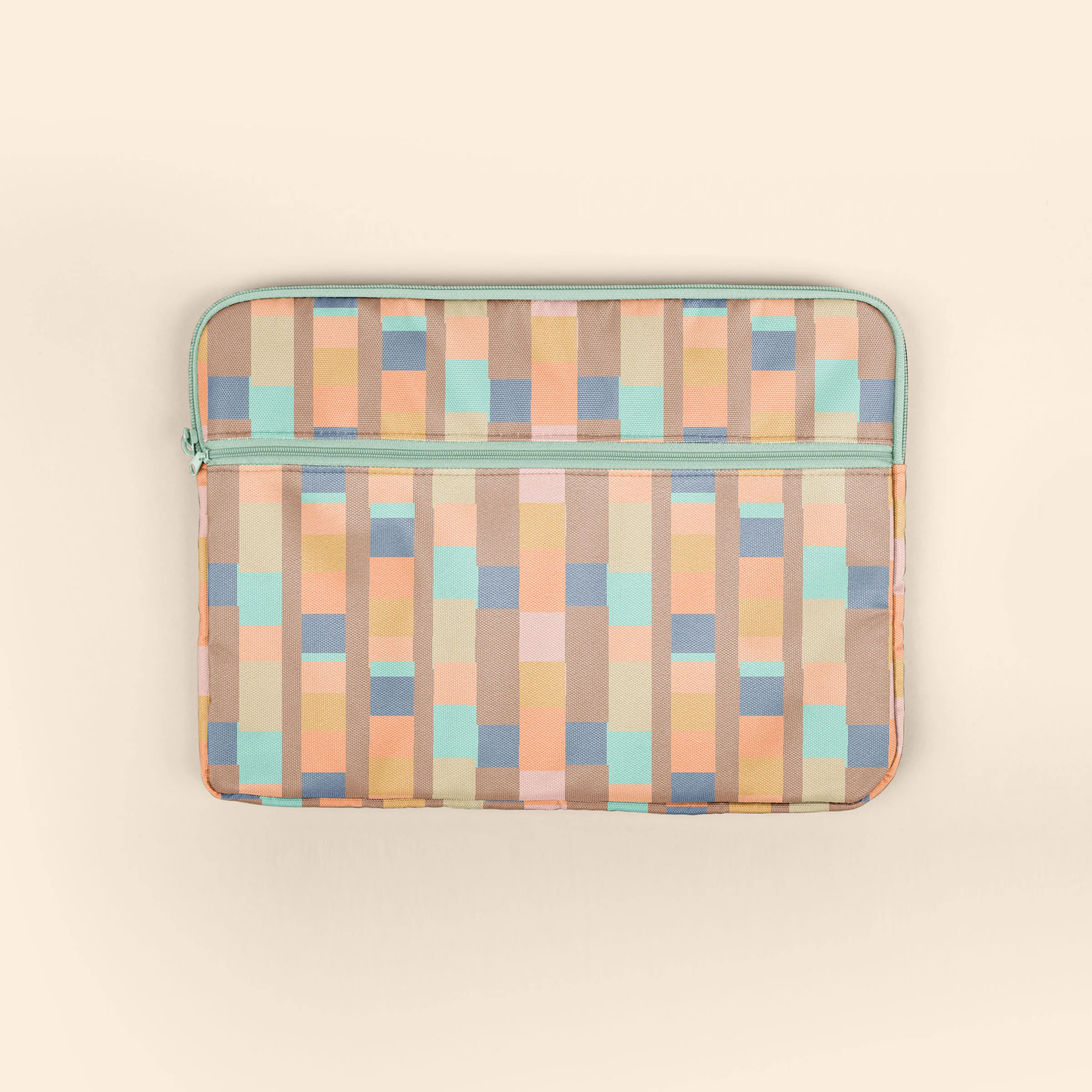 Zippered Pocket Laptop Sleeves - 4cp Poly - Small - 13" view 2