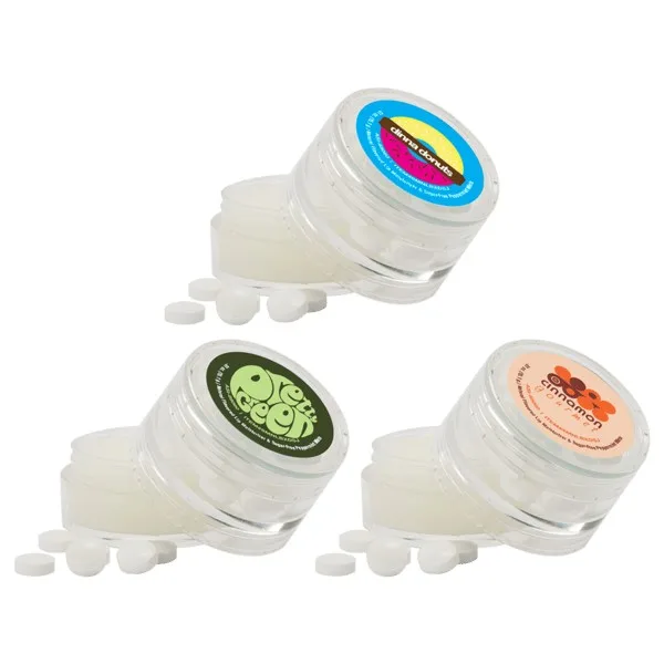 Mints & Lip Moisturizer in Double Stacked Jar view 2