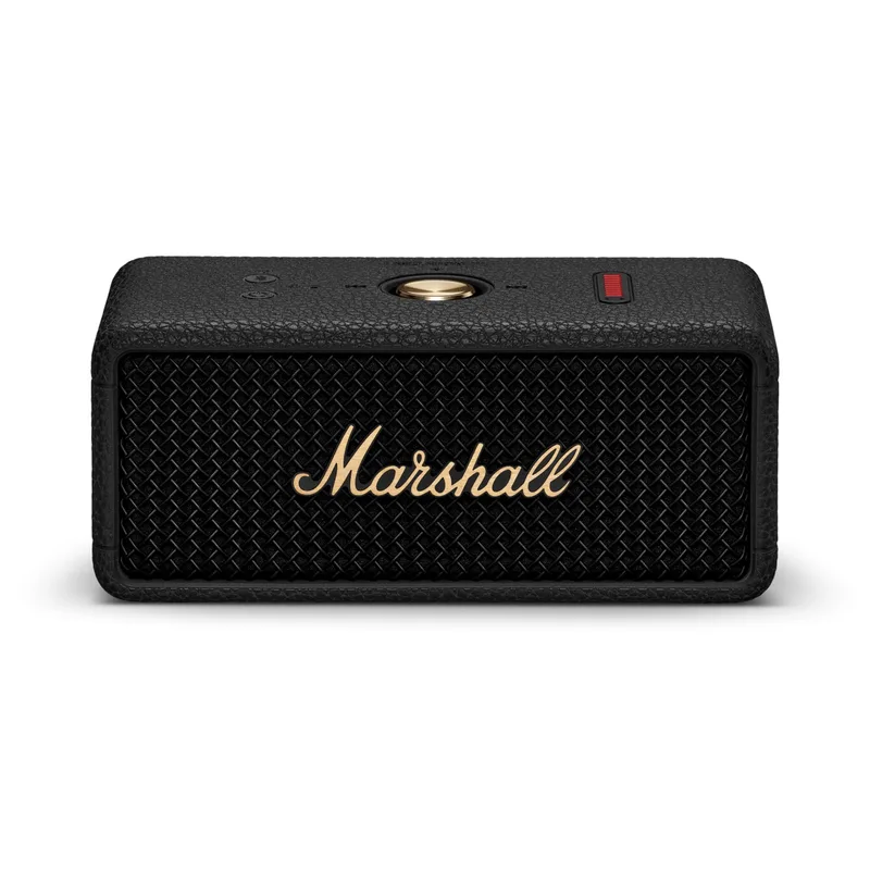 Marshall Emberton III Portable Speaker - Black and Brass