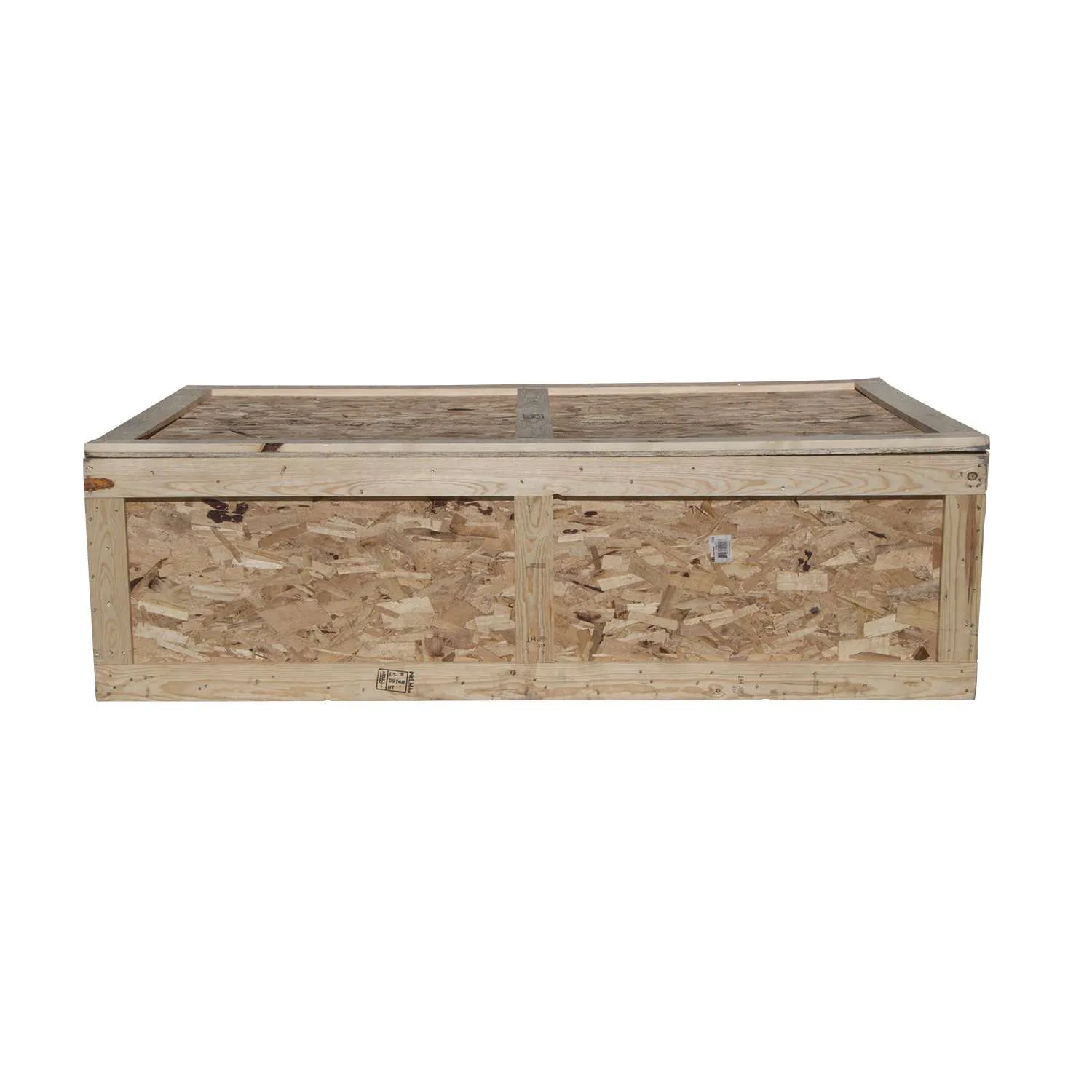 Trade Show Padded Shipping Crate 79.375" x 23.625" x 47.5" view 2
