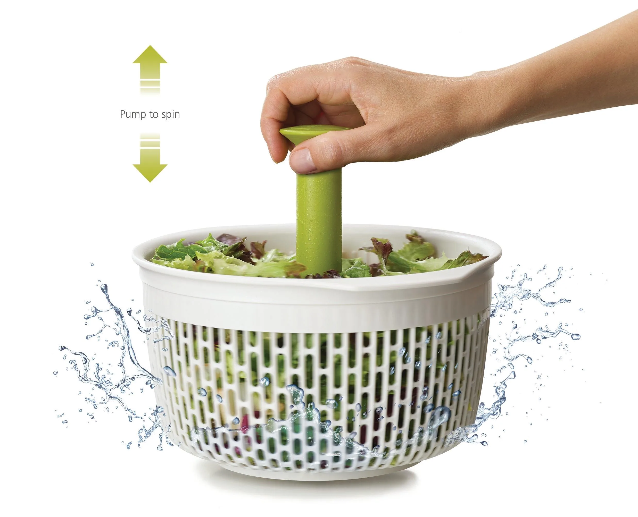 Joseph Joseph Spindola In-Sink Salad Spinning Colander