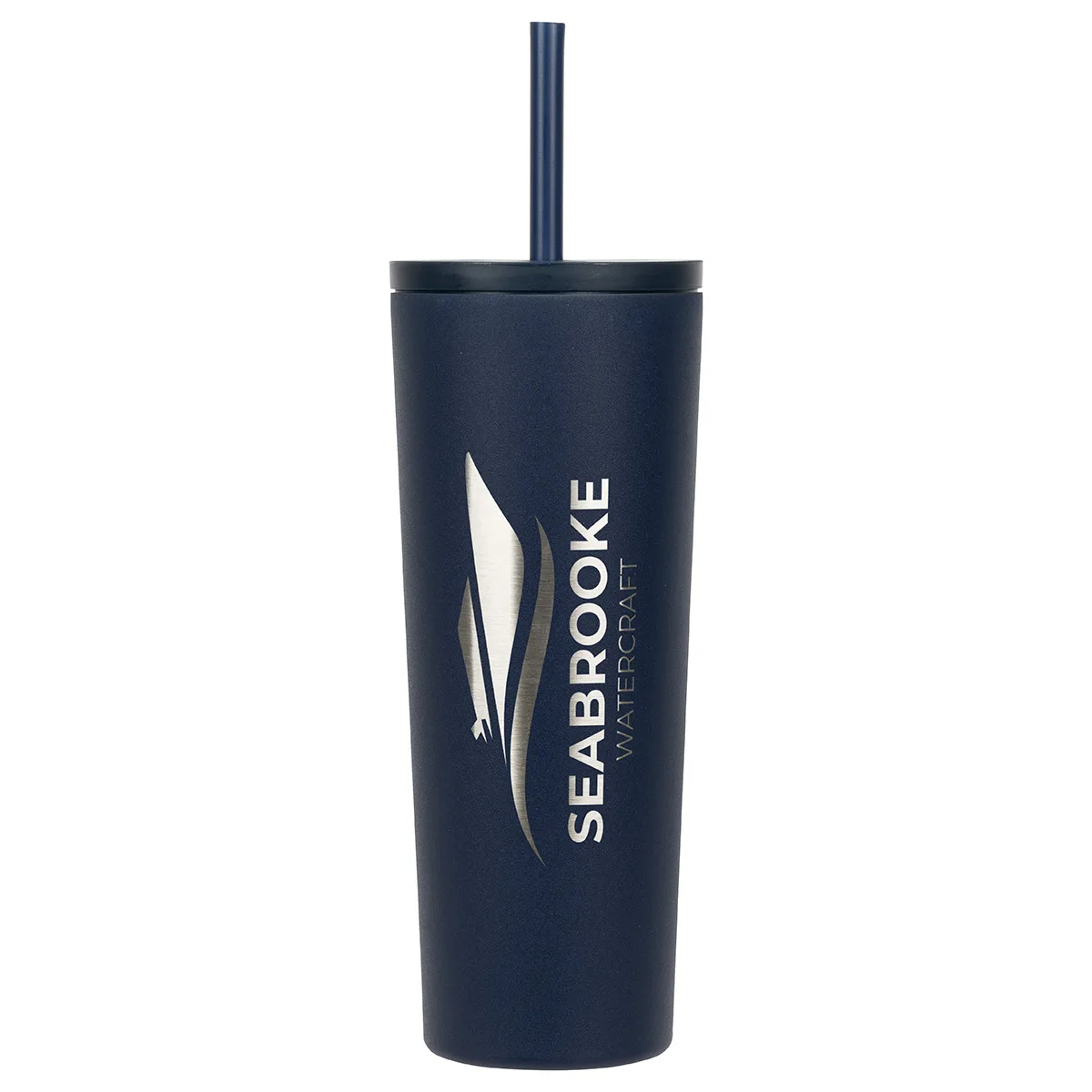 Bradford 24 oz Vacuum Insulated Stainless Steel Tumbler with Straw view 7