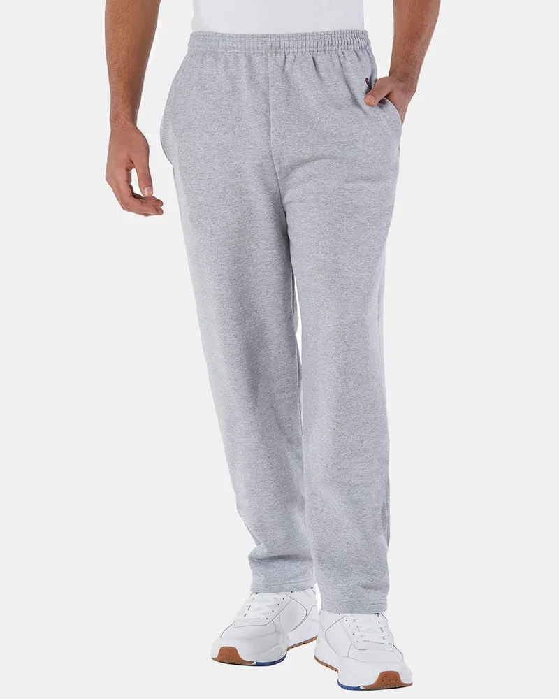 Champion® Men's Powerblend® Open-Bottom Sweatpants w/Pockets view 2