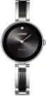 Citizen® Ladies' Axiom Eco-Drive® Two-Tone Watch w/Black Dial
