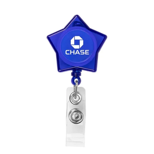 Star-Shaped Retractable Badge Holder view 5