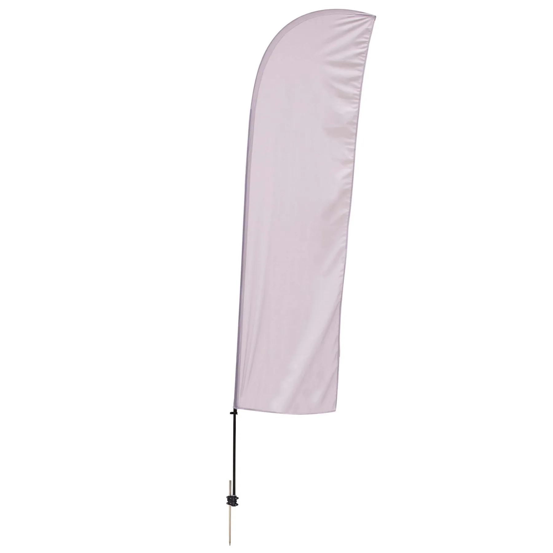 15' Value Blade Sail Sign Flag Kit Single-Sided Spike Base view 2