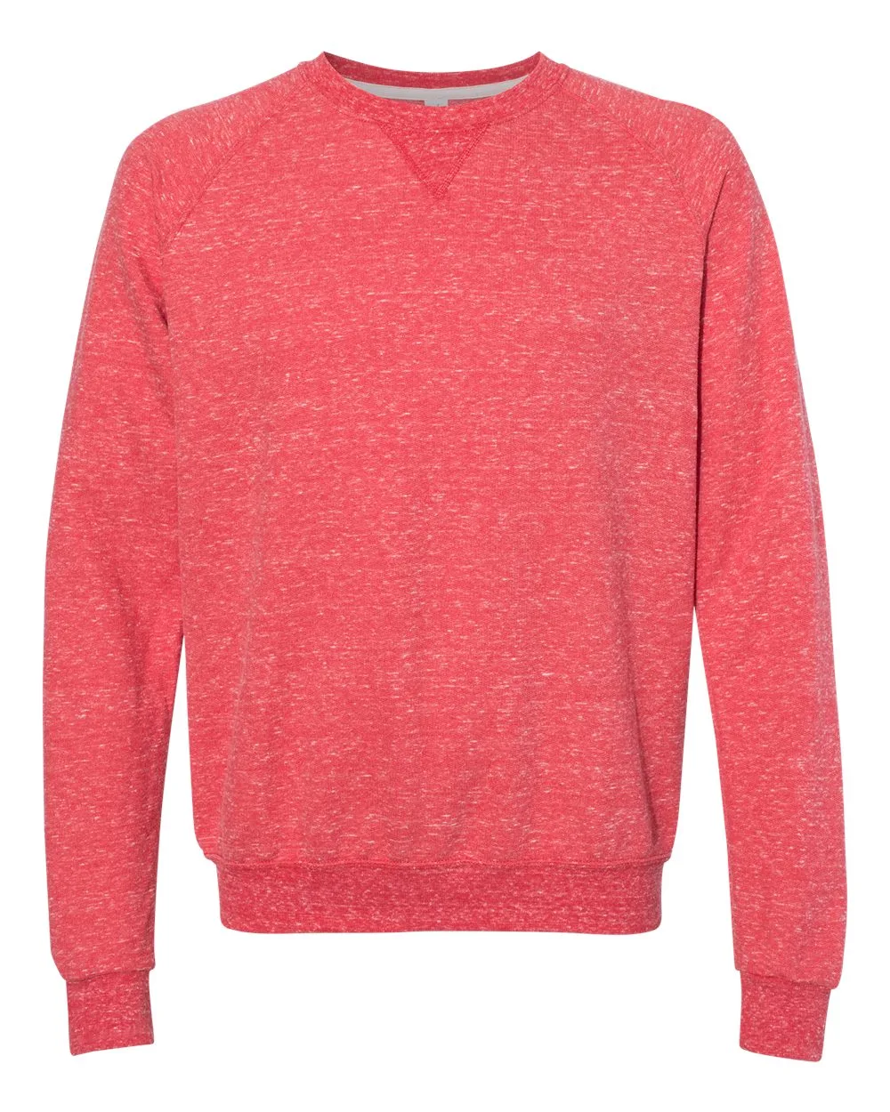Jerzees® Snow Heather French Terry Crewneck Sweatshirt view 6