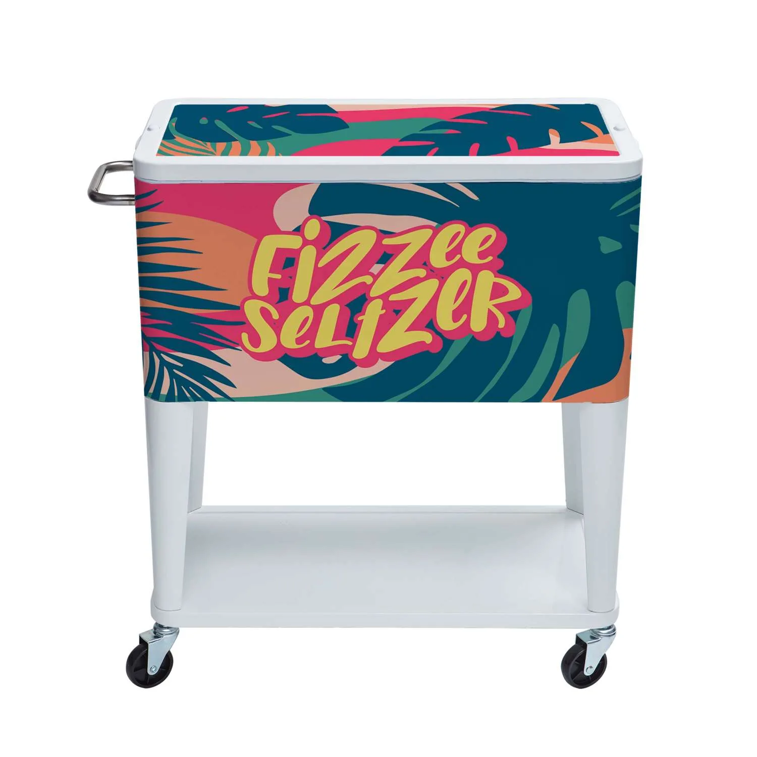Raise the Bar Cooler, Wrap Graphic & Decals on Lid view 5