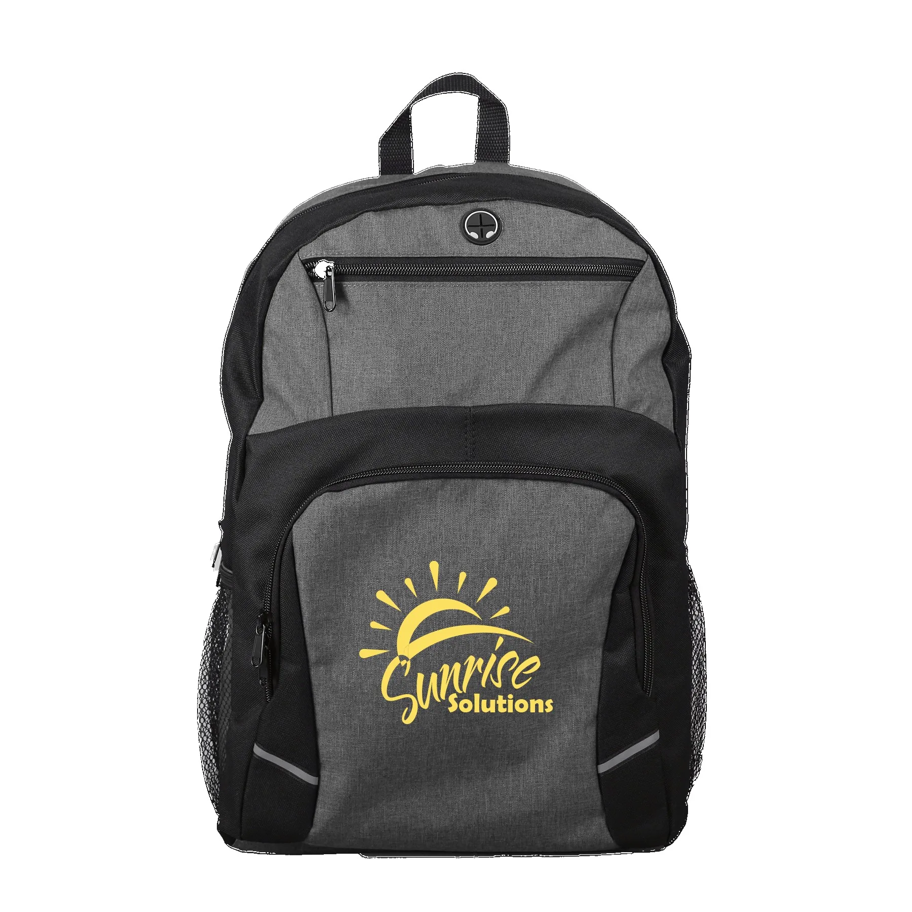 16" Stanford Heathered Laptop Computer Backpack view 3