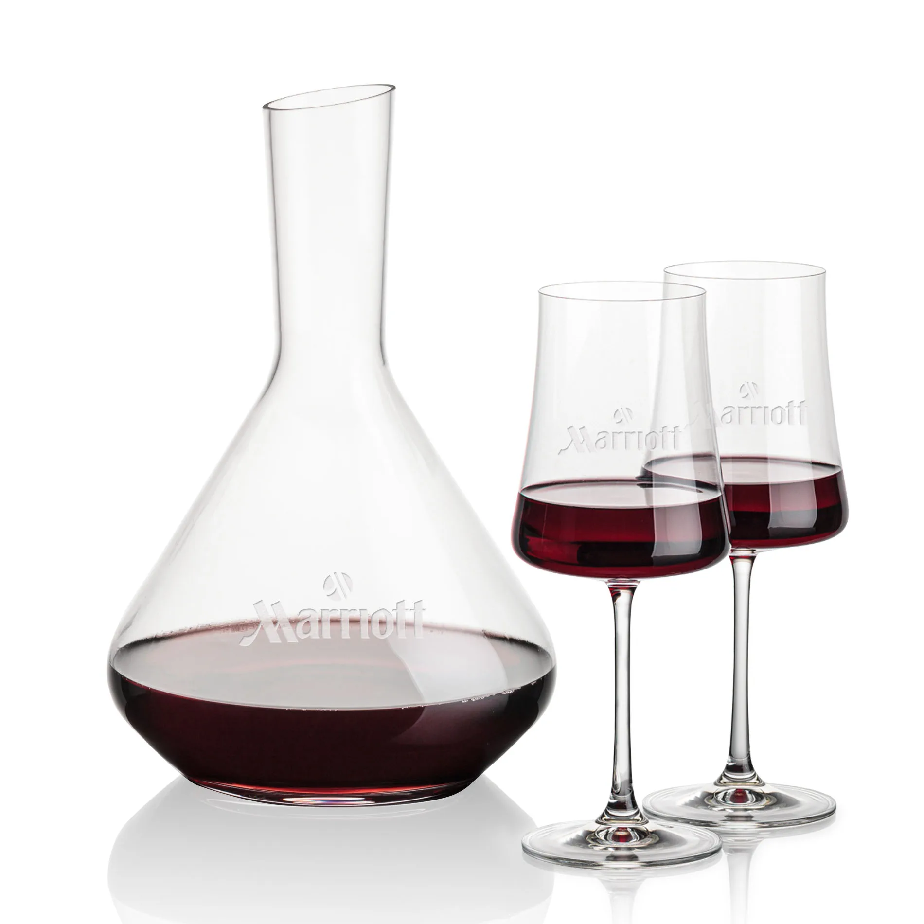 Stemmed Set, Dakota Wine Set, Carafe & 2 Wine