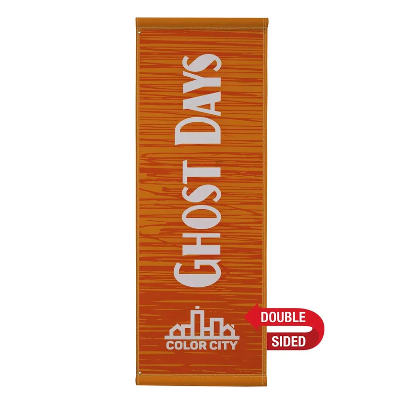 30" x 84" Fabric Boulevard Banner Double-Sided
