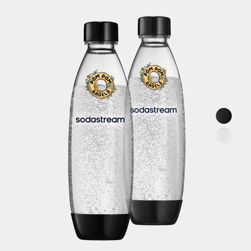 Sodastream Slim Sparkling Water Bottle Twin Pack 33.8 oz