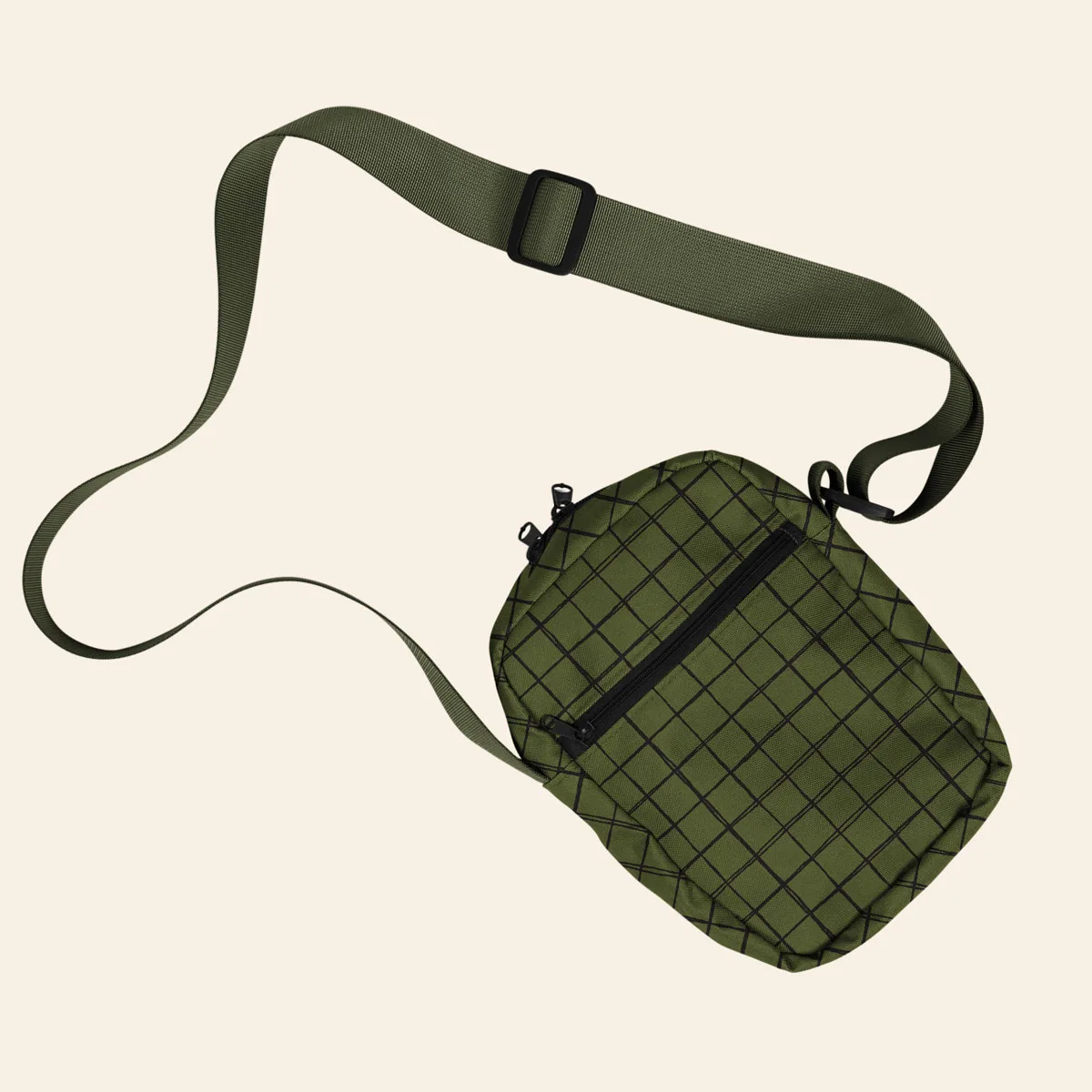 Portrait Crossbody Bag (100D RPET)- 4CP view 2