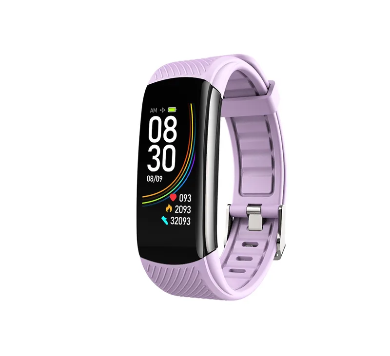 Intelligent Galaxy Chillband Slim Thermo All Day Body Temperature Monitoring Watch - Light Purple