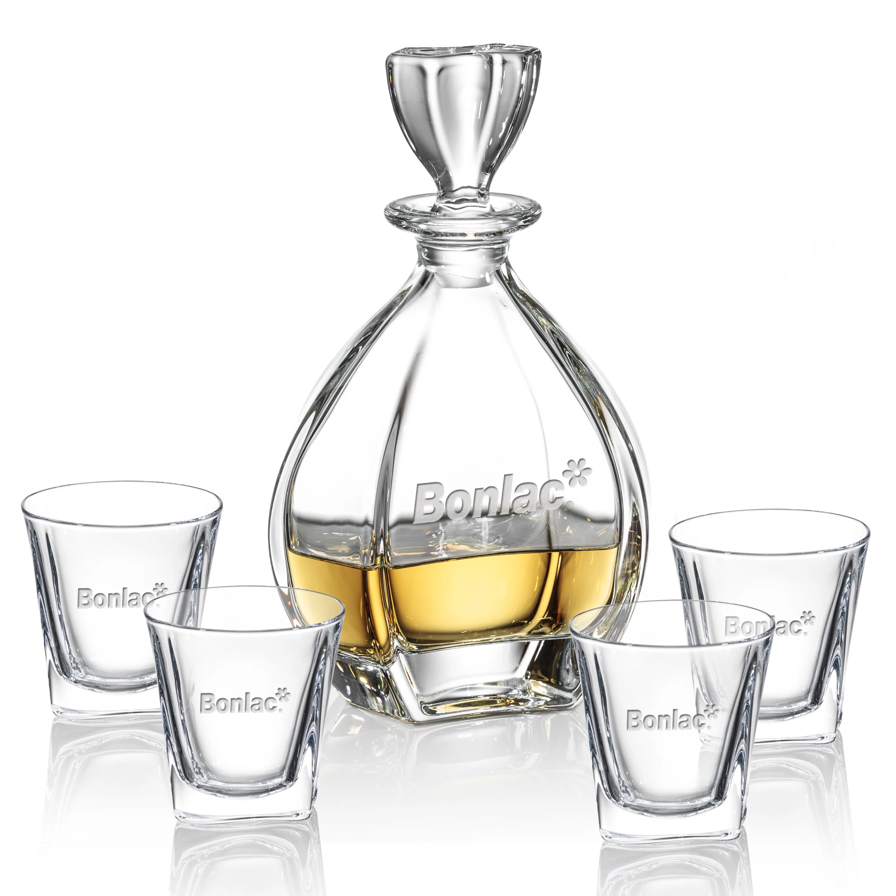 Decanter Set, Decanter & 4 OTR