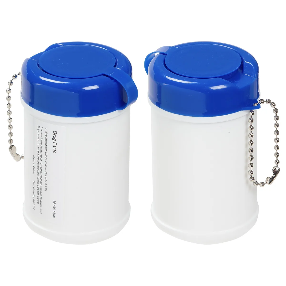 Travel Well Sanitizer Wipes Key Chain view 2