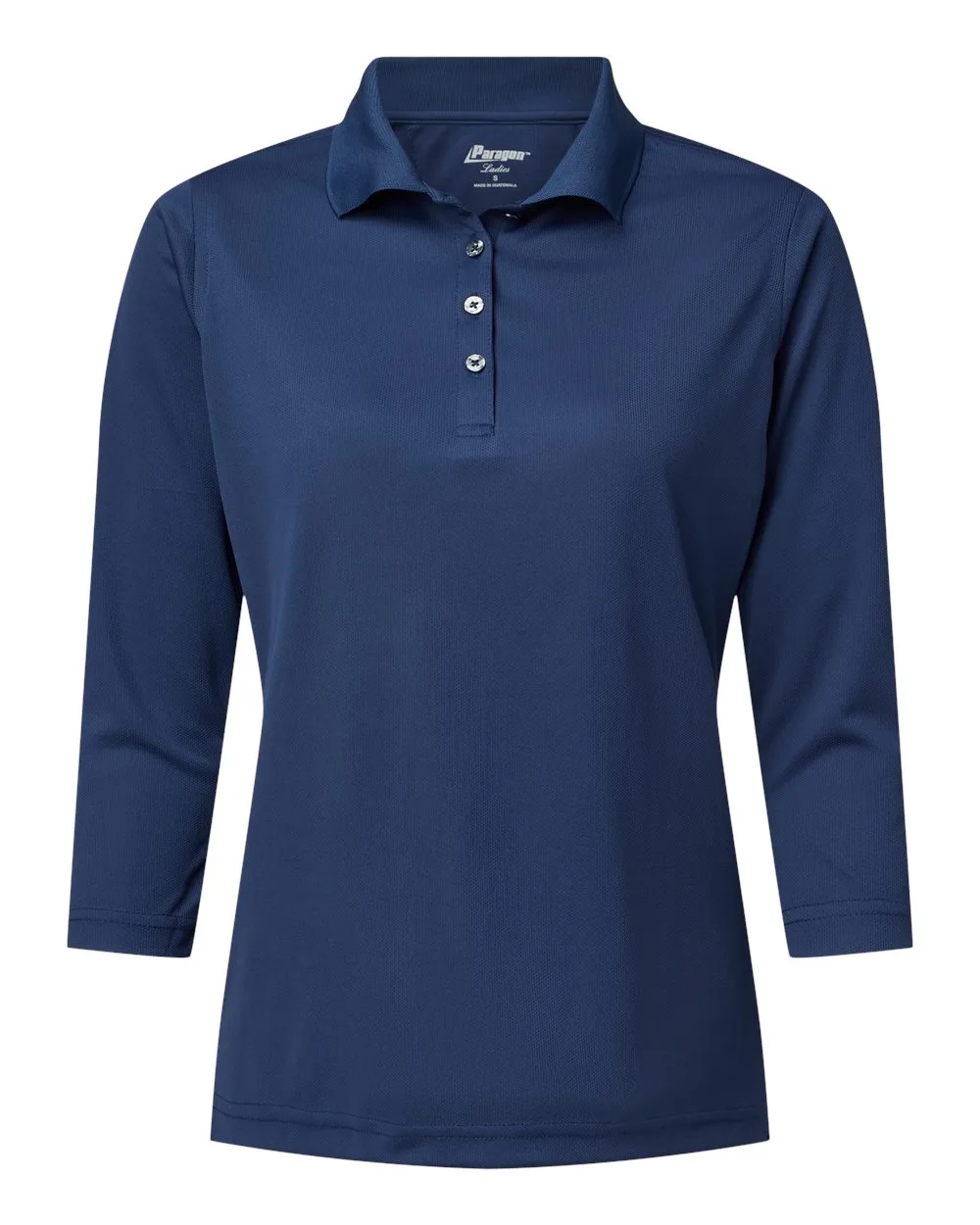 Paragon Women's Lady Palm Three-Quarter Sleeve Polo Shirt view 3