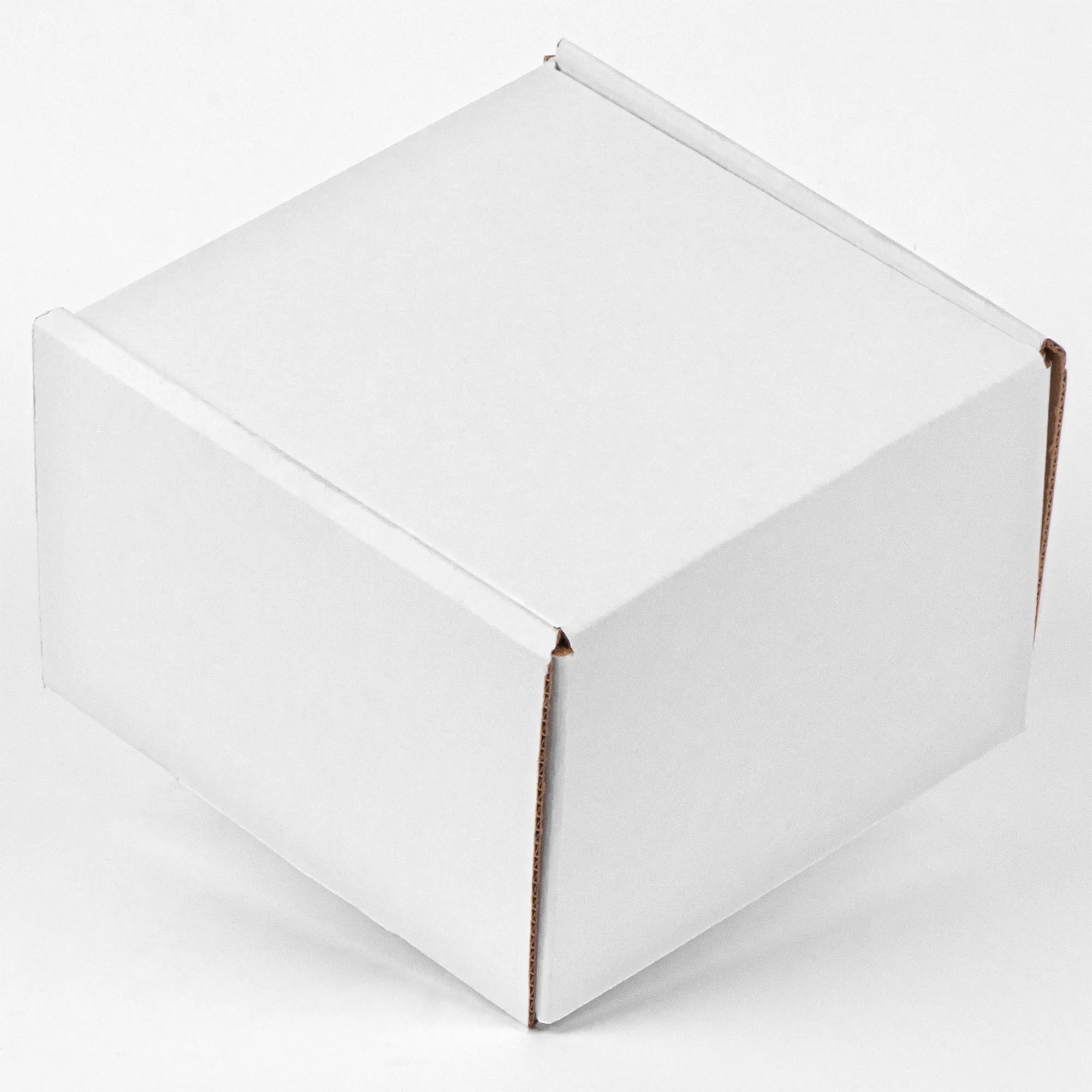 White Corrugated Small Box view 2