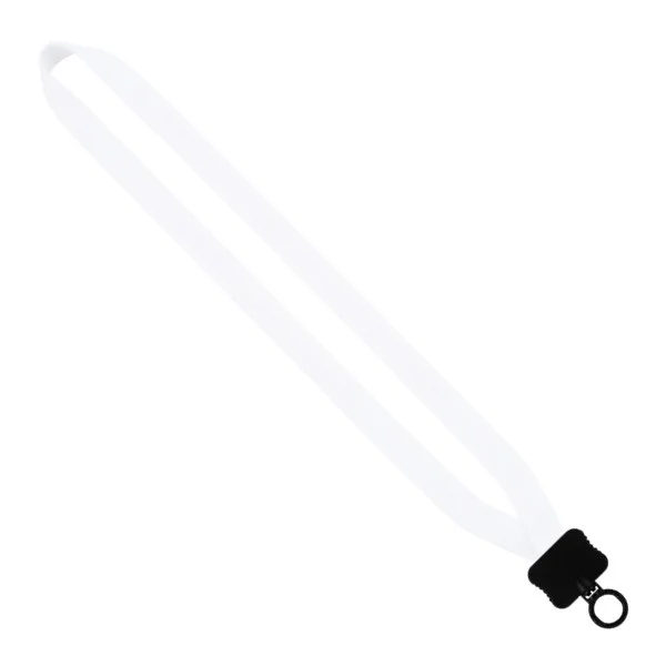 5/8" Tubular Lanyard with Plastic Clamshell & O-Ring view 3