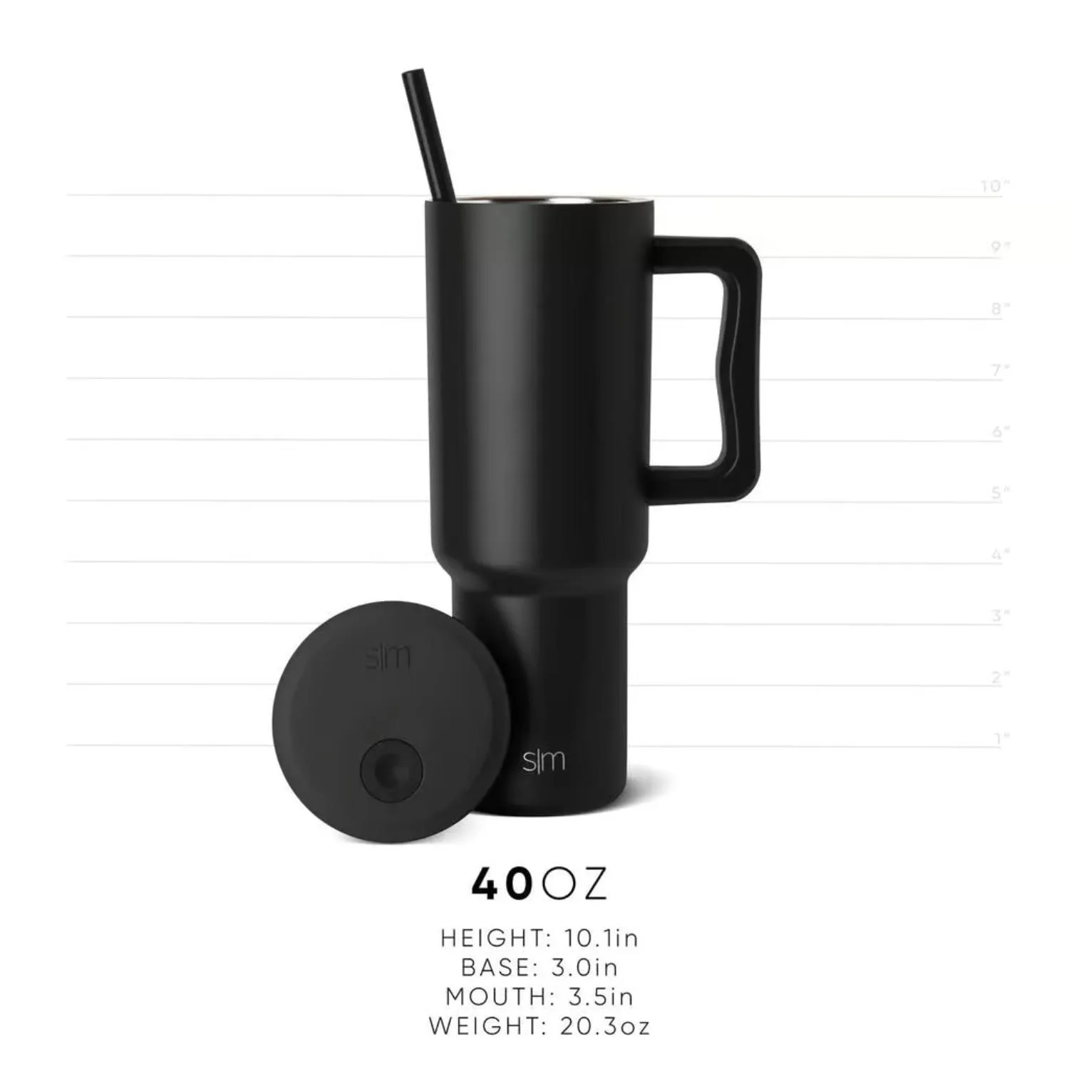40 oz Simple Modern® Stainless Steel Double-Walled Insulated Trek Tumbler view 4