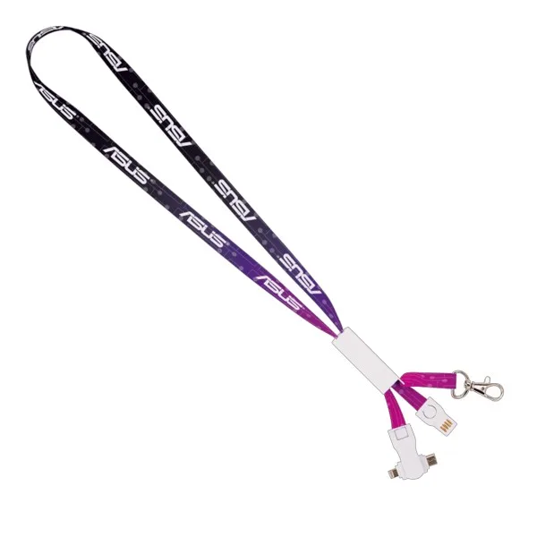 IMPORT 3-in-1 Charging Lanyard
