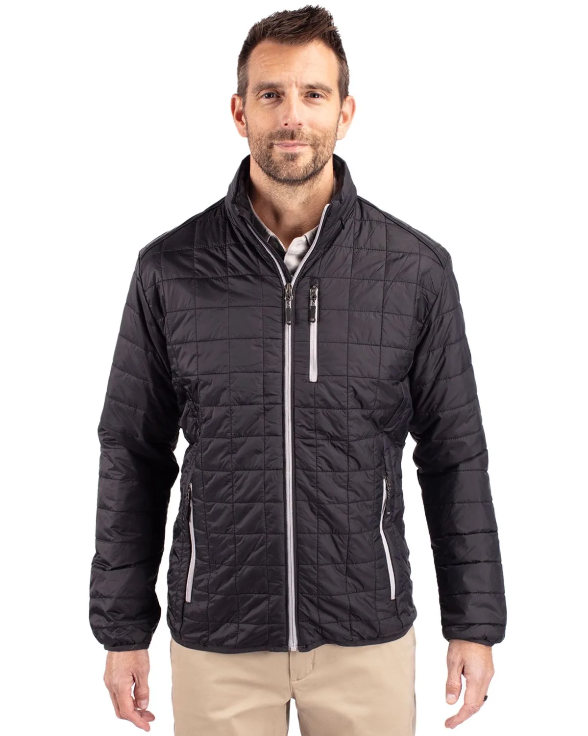 Cutter & Buck Rainier PrimaLoft? Mens Big and Tall Eco Insulated Puffer Jacket