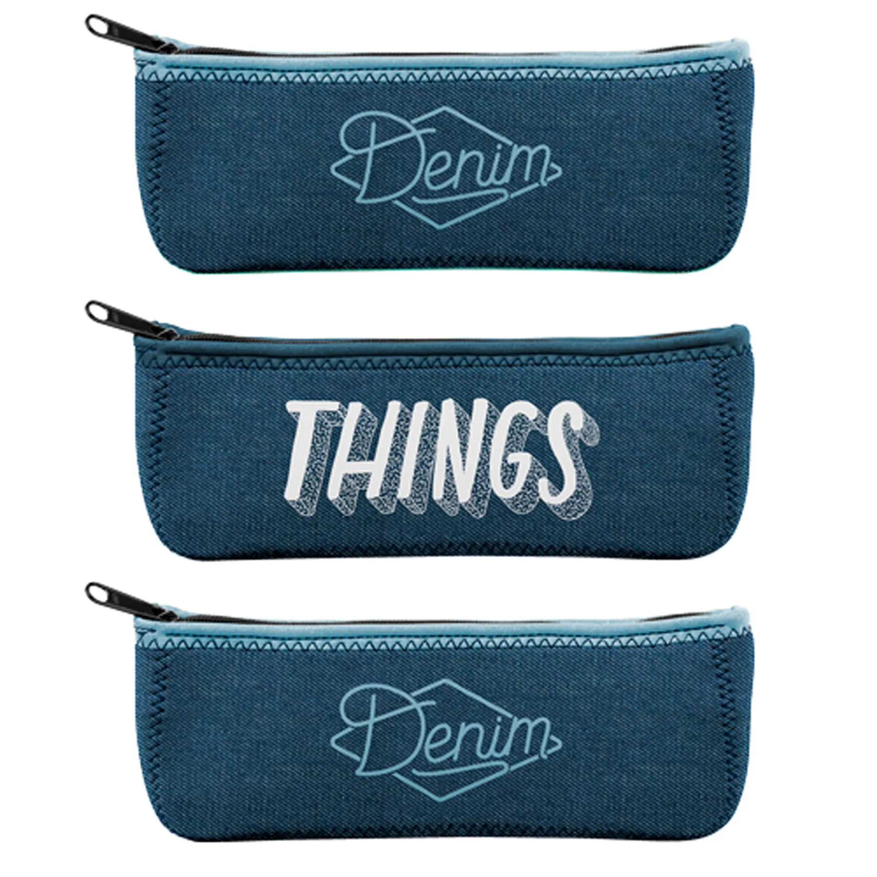 Denim Canoe Pouch