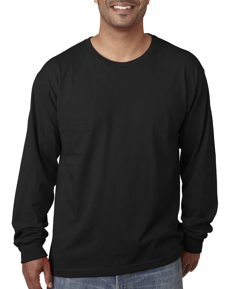 BAYSIDE Unisex USA Made Midweight Long-Sleeve T-Shirt