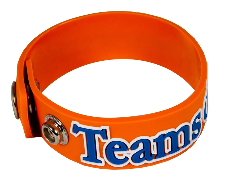 3D Soft PVC Clip Bracelet (Adult) view 2